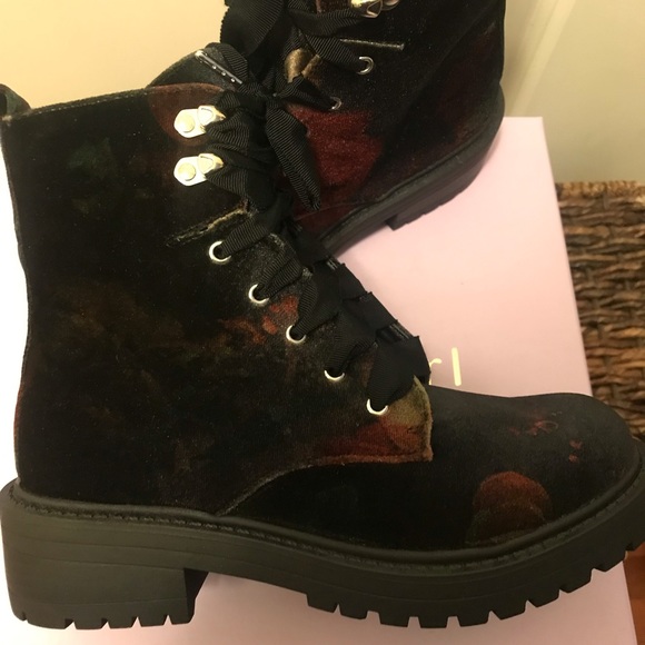 Madden Girl Shoes New Madden Girl Alice Lace Up Combat Boots Poshmark